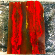 Changhua chicken blood stone Dahongpao pendant Seal handle piece Laokeng Chicken blood Field Huangshi Liu Guanzhang jade