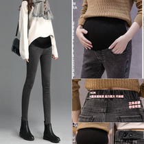 Pregnant women pants Spring and Autumn wear pregnant women jeans autumn fashion tide mother belly pregnant women leggings leggings