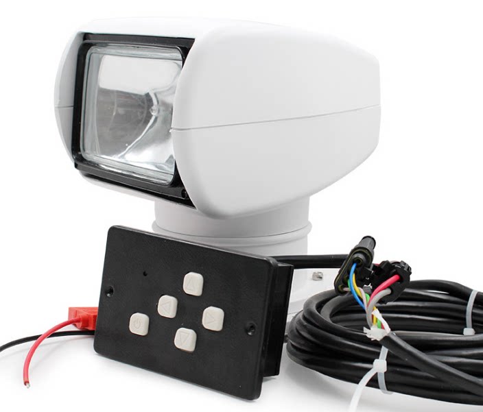 Yacht remote control searchlight boat remote control headlight fishboat remote control headlight for the boat searchlight