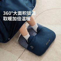 Heart Warming Foot Baby Smart Timing Thermostatic Suede Office Heater Winter Gift Home USB Foot Warmer