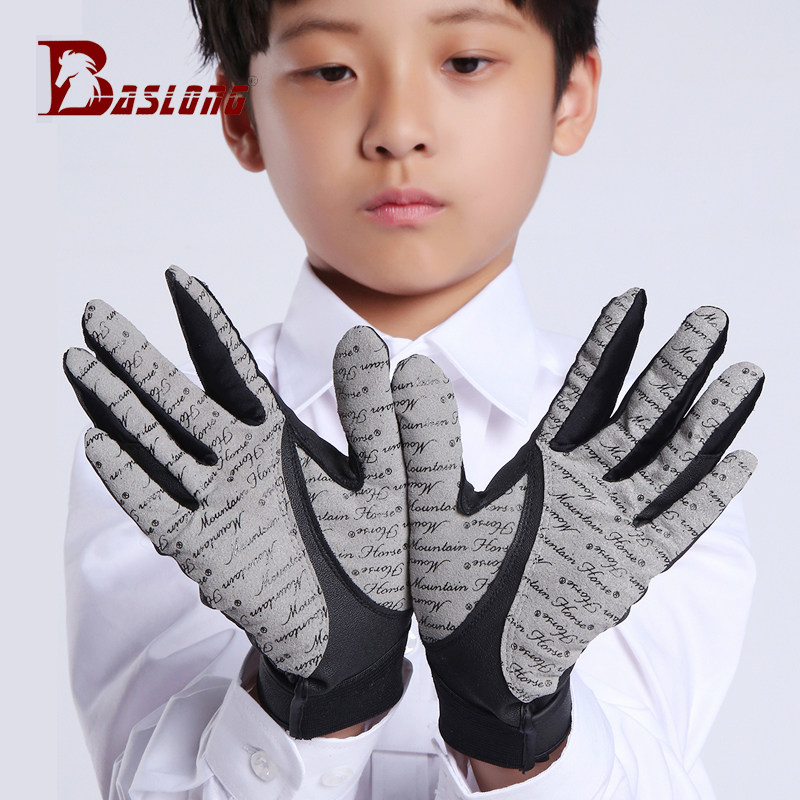 Equestrian Gloves Riding Gloves Knight Rider Gloves Children Adult Riding Gloves Eight-ruler Dragon Horse