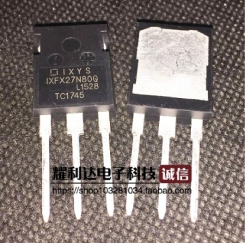 IXFX27N80Q New imported original 27N80 TO-247 MOS field effect transistor 27A 800V