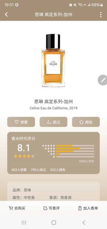 Celine Unruly/Highlighting/Dress/California 200ml No Box