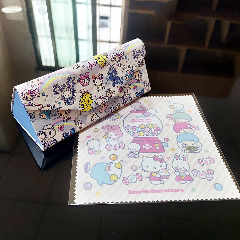 Folding Cartoon Kt Cat Glasses Case Export Surplus Myopia Sunglasses Storage Box Tokidoki Unicorn Folding Cartoon Kt Cat Glasses Case Export Surplus Myopia Sunglasses Storage Box Tokidoki Unicorn