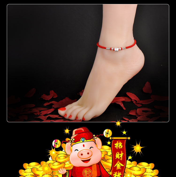 Bracelet de cheville Femme OTHER   en Argenterie - Ref 3104298 Image 17