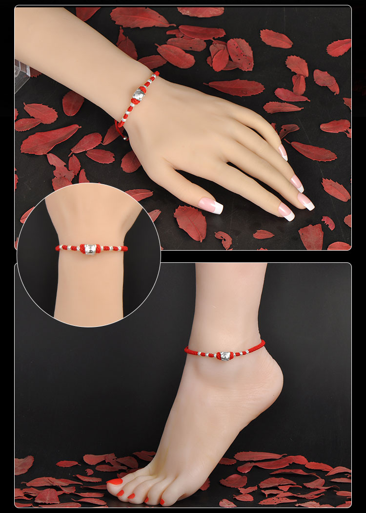 Bracelet de cheville Femme OTHER   en Argenterie - Ref 3104298 Image 21