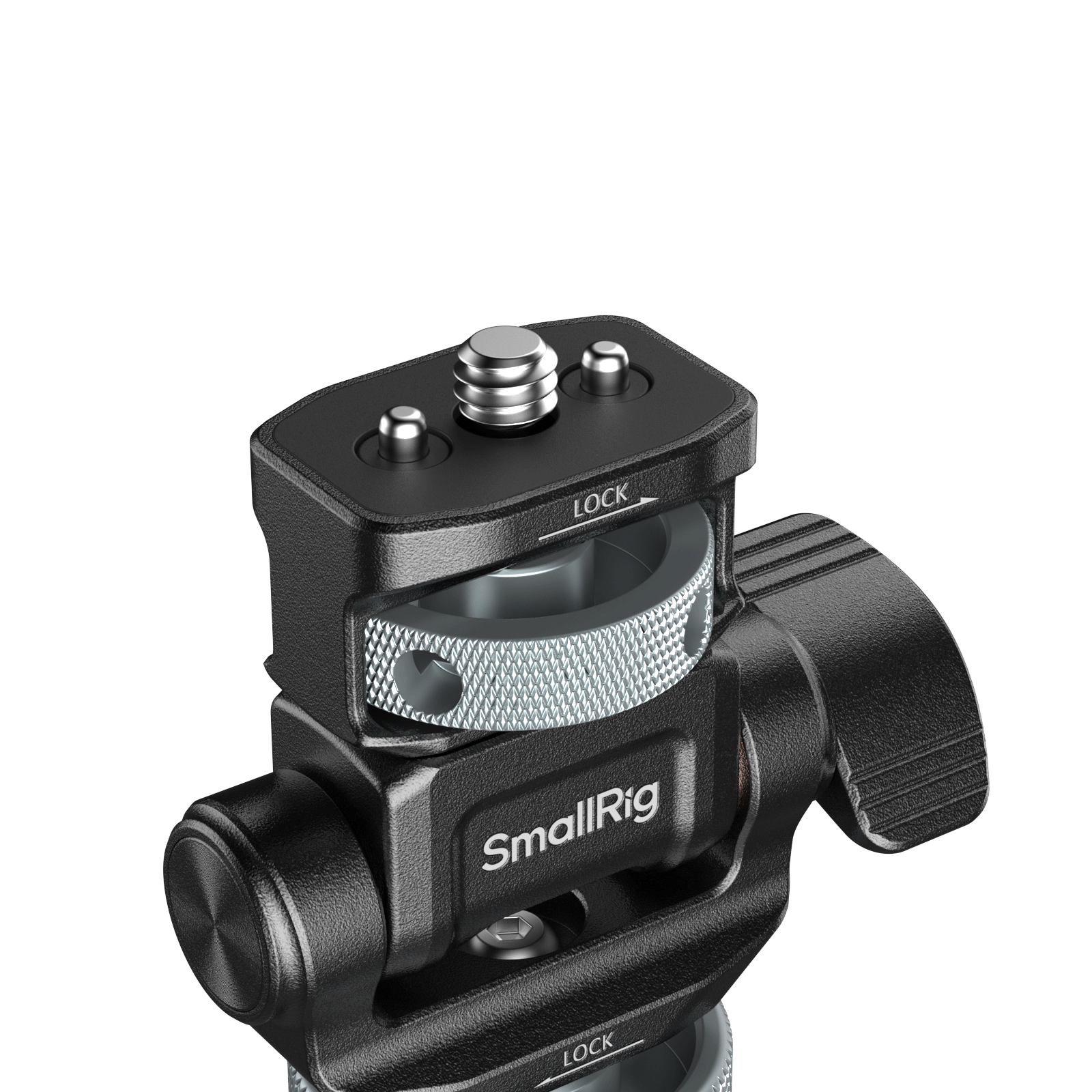 SmallRig 6313 Monitor Support for Horizontal & Vertical Shooting with Cold Shoe Mount 監視器支架 圖文描述 02