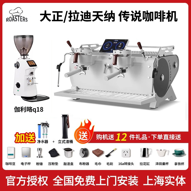 Taisho Ladetina/Laditina Legend Coffee Machine Double-Head Commercial Semi-Automatic Coffee Machine Saturation Type