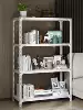 Shelf shelf Universal angle steel four-layer household storage warehouse iron frame Free combination storage Supermarket display rack