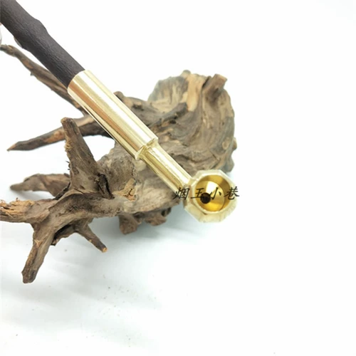 Агатовый латунный мундштук, латунная курительная трубка