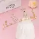 Vương miện nhỏ Trang trí bánh trang trí cột pha lê Baroque Handmade Crown Crown Châu Âu và Mỹ Nữ hoàng Fan Phụ kiện tóc đẹp - Phụ kiện tóc set kẹp tóc cho bé gái