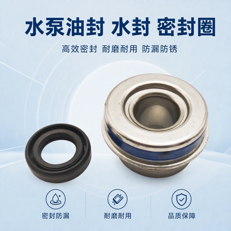 Compatible with Benda 700, Tangdao 700, Benda Lfc700, Liao 700, Water Pump Water Seal, Water Pump Oil Seal, Sealing Ring