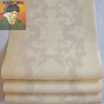 US Import Tailstock Wallpaper American Countryside Retro Fringes Damascus Living Room Background Special price clearance Wall Paper