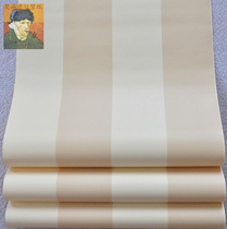 European Imports Non-woven Wallpaper Special Price Clearance European Style Minimalist Striped Living Room Bedroom Book House Full Of Tailstock Wallpaper