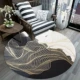 ins tối giản hiện đại phòng khách bàn cà phê thảm phòng ngủ giỏ giường Bắc Âu IKEA nghiên cứu ghế máy tính đệm tròn - Thảm thảm lót phòng ngủ