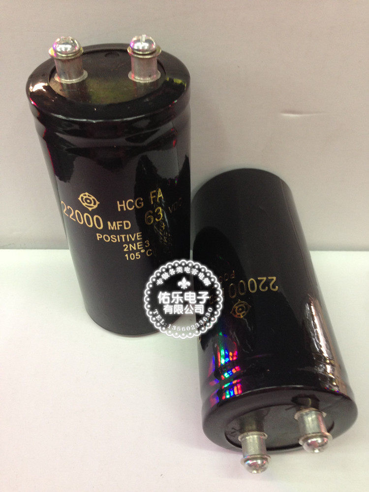 63V22000uf 63V22000uf 22000MFD 63VDC 63VDC volume width 50 height 80105MM