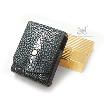 Suitable for Katya lighter leather cover custom genuine leather special bag protective sheath waist hanging accessories sleeve Lighter Cover