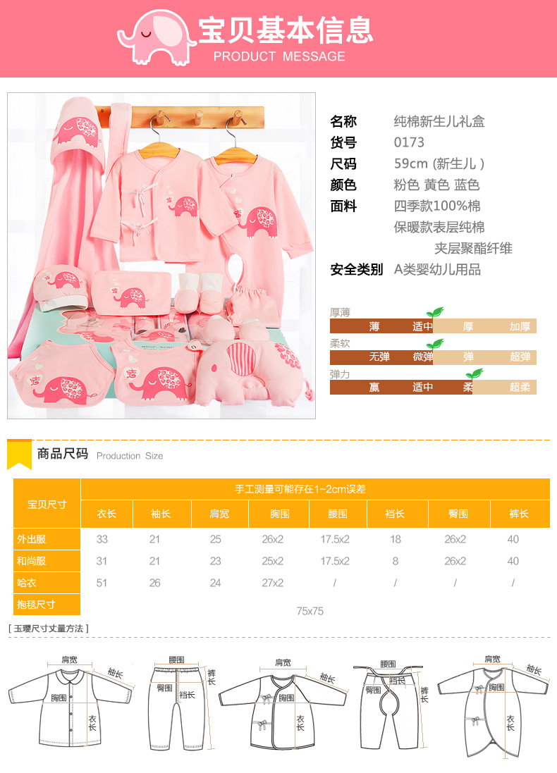 Coffret cadeau pour bébé - Vêtements + Accessoires - Ref 1953451 Image 14