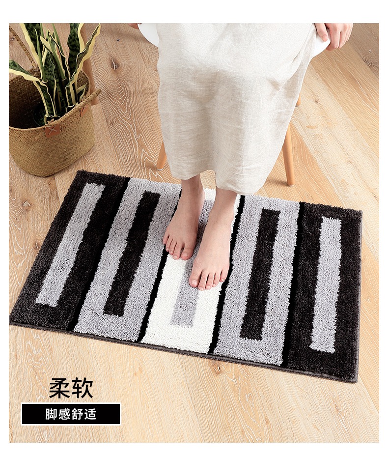 Vào cửa ra sàn nhà sàn phòng tắm nhà tắm bồn tắm thấm nước chống trượt mat phòng tắm chống trượt mat phòng tắm - Thảm sàn thảm nhựa trải sàn