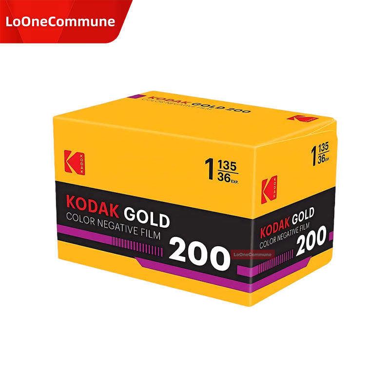 New Product: American Kodak New Version Gold 200 Color Film 135 Negative Film, 36 Exposures, Expiration Date 2028