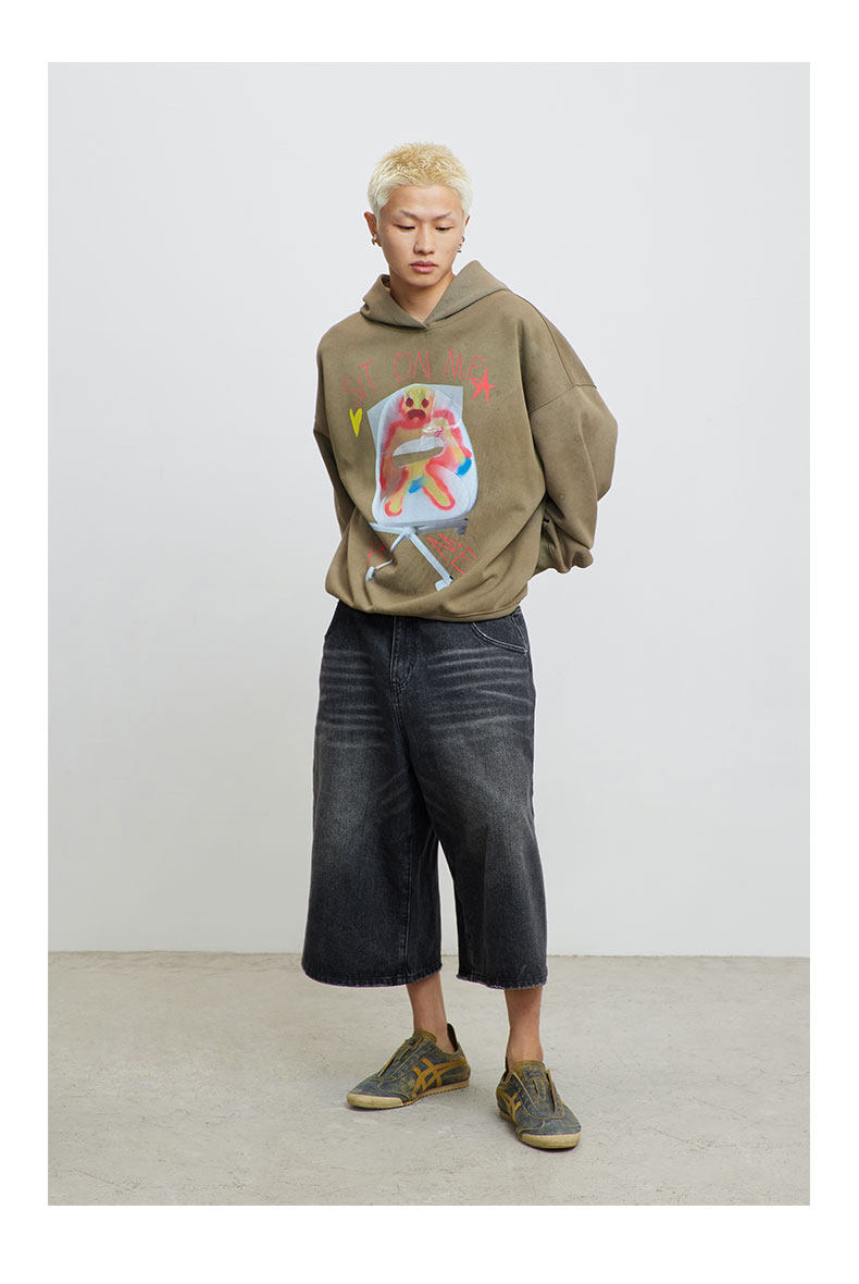 CONP 23AW Loveless Hoodie 缺愛的椅子太空棉衛衣|衛衣|ETMall東森購物網 