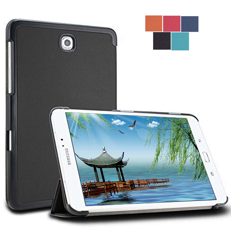 Suitable for Galaxy Tab S2 8.0 T710 Tablet Protective Case Dormant T715 70% off Leather Case