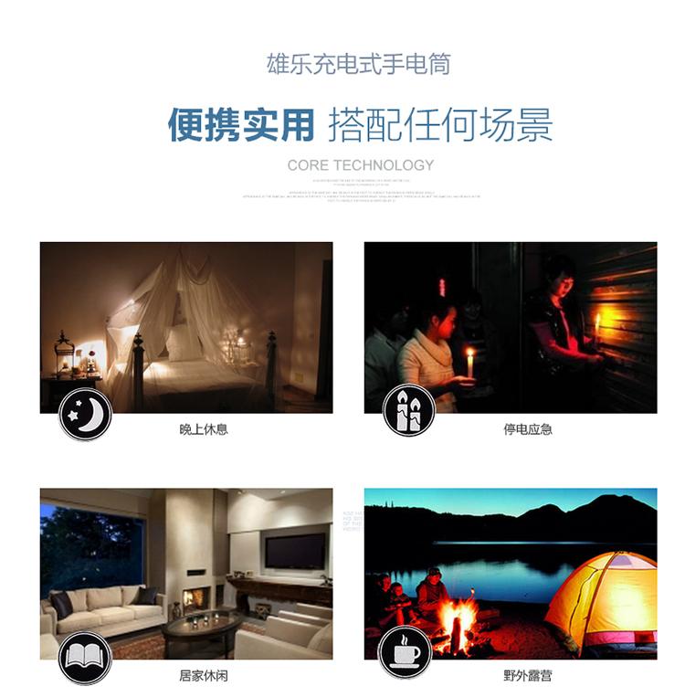 Xiong Le glare led đèn pin Công suất lớn 1W chiếu sáng trắng sạc ngoài trời tuần tra an ninh thảm họa tìm kiếm cứu trợ đèn pin đội đầu siêu sáng 30w