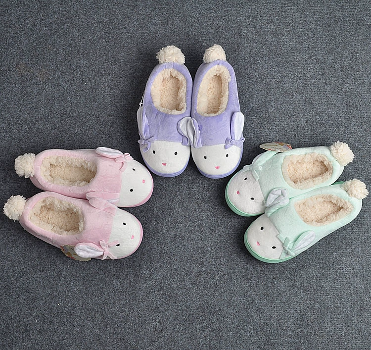 Túi mới 2017 với dép bông thấp giúp giày nữ tháng giầy ấm giày nhà giầy cotton