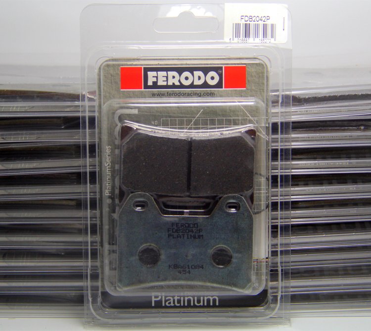 Ducati 795 796 696 Ý FERODO Ferro xe máy phanh trước phanh trước - Pad phanh giá bố thắng sau xe airblade