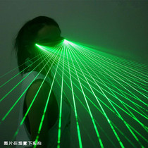 LED luminous glasses wireless pop-up sunglasses Internet celebrity Douyin bar nightclub DJ laser glasses are infinitely comfortable