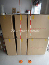 Football volleyball sign pole reverse pile driver around pile training training car reverse pile marker obstacle