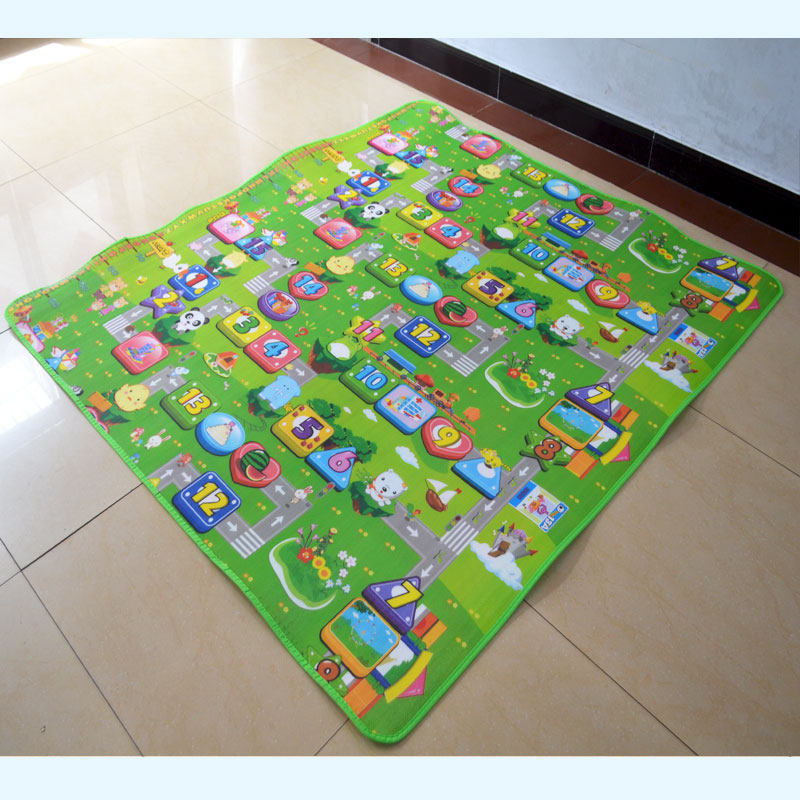 Baby crawling mat folding baby climbing mat baby bubble pad home living room