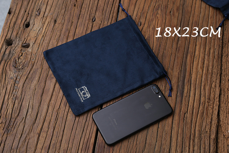 túi máy ảnh kỹ thuật số vải siêu di động suede túi túi túi túi bảo vệ ống kính máy ảnh phim lót đơn vi - Lưu trữ cho sản phẩm kỹ thuật số túi đựng tai nghe không dây