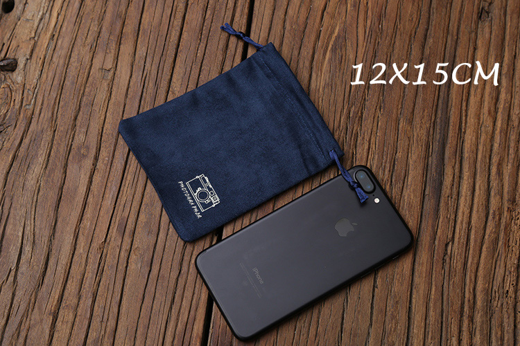 túi máy ảnh kỹ thuật số vải siêu di động suede túi túi túi túi bảo vệ ống kính máy ảnh phim lót đơn vi - Lưu trữ cho sản phẩm kỹ thuật số túi đựng tai nghe không dây