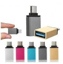 otg card reader USB 3 1Type C Male to USB 3 0 Female OTG multi-power adapter