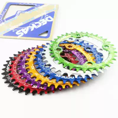 DECKAS positive and negative tooth disc elliptical disc 104BCD mountain bike single-speed large tooth disc 32T 38t