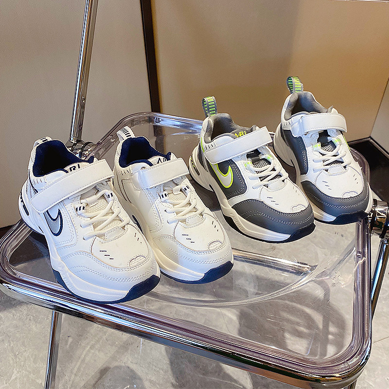 Small crooked home original children's clothing 2022 male middle child's fall new children's casual shoes sneakers and parent shoes