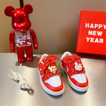 Small Crooked Home 2022 Boy loaded with Spring Summer season new childrens shoes Baby CUHK Casual Shoes Foreign Air Sneakers