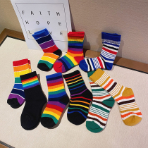 (Broken code clearance) small crooked home original childrens clothing 2021 childrens baby socks cotton socks