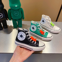 Small Crooked Family 2022 Boy Clothes Spring Summer Season New Kids Shoes Baby Shoes Big Kids Casual Shoes Foreign Air Board Shoes