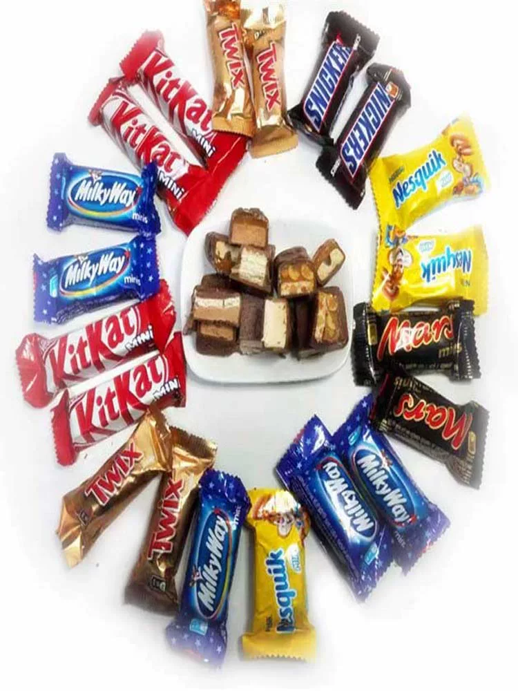 Россия импортировала Kitkat Mars Mart. Twix Shi Li stands MINIS карамельный Crawle шоколад