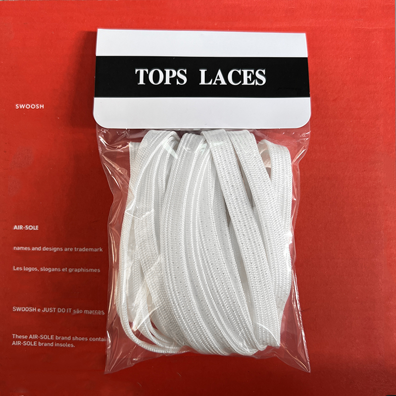 Suitable for Dunk Nike Original White Air Force 1 Af1 Silver Line Flat Shoelaces
