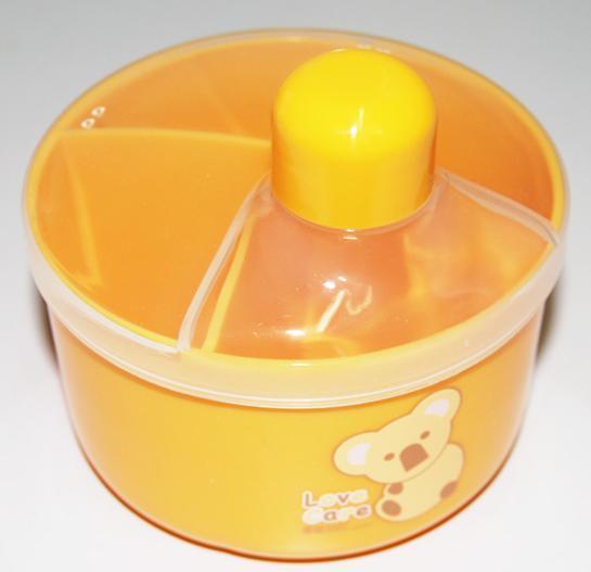 Joy Multi Baby Milk Powder Case Rotation Four Lattice Milk Powder G Storage Box Baby Milk Powder Split Box Large Capacity