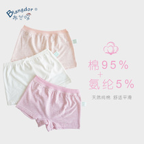 Girls underwear pure cotton flat angle CUHK child full cotton A type of child triangular shorts girl baby Four corners does not clip PP