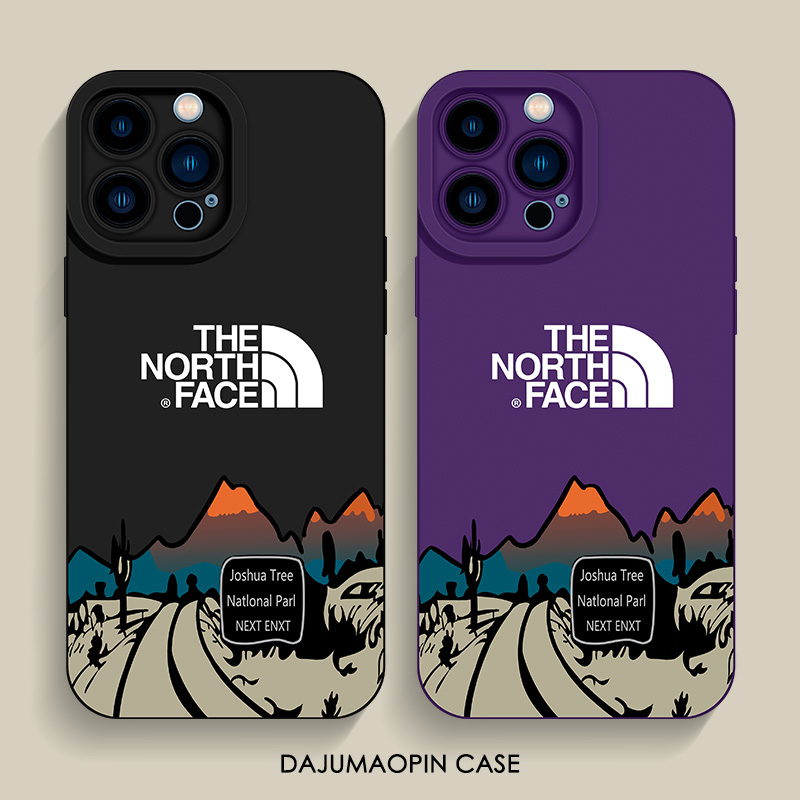 The North Face~ Phone Case Suitable for Apple 17/Air/16/15/14 Trendy Brands 13/12 Pro Max Soft iPhone Xiaomi 11 Huawei Mate 60/Honor 90/Pura 70 Niche 7 Plus/8P
