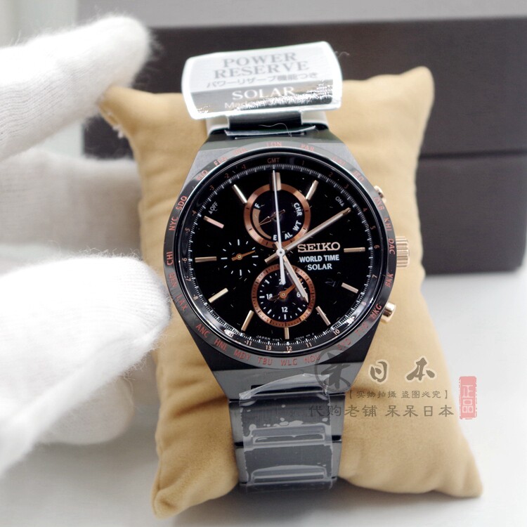 Dull Home Japan Direct Mail Seiyo Light Momentum Men Watch SBPJ037 039 Fashion Simple Leisure