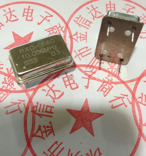In-line active crystal Rectangular 24 576M 16M 4M 6M 8M 10M 20M 24MHZ 25M 27M