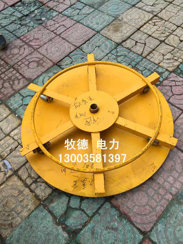 Horizontal disc Cable landing frame Power optical cable wiring stent hexagonal wheel disc