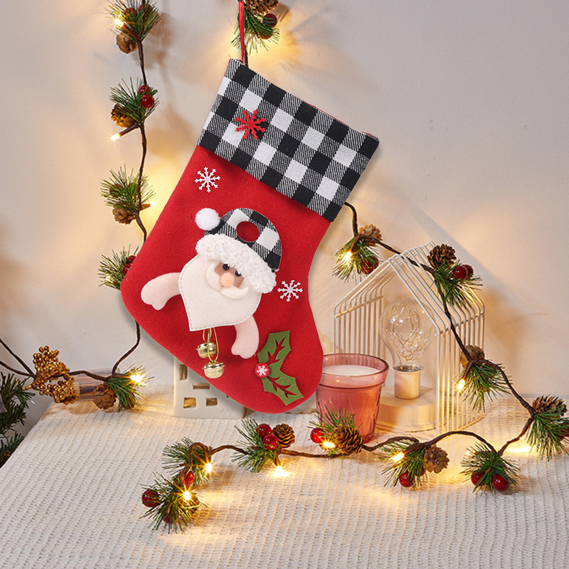 Christmas Decoration Gift Bags Christmas Socks Kids Candy Bags Kindergarten Gift Bags Christmas Scene Decoration Gifts