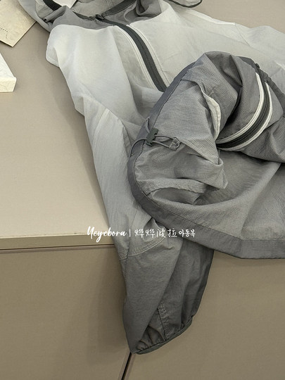 Bora Boys' Gradient Sun Protection Clothing Ultra-Thin 2025 Summer Children's Skin Clothing Jacket for Older Children Sun Protection Clothing